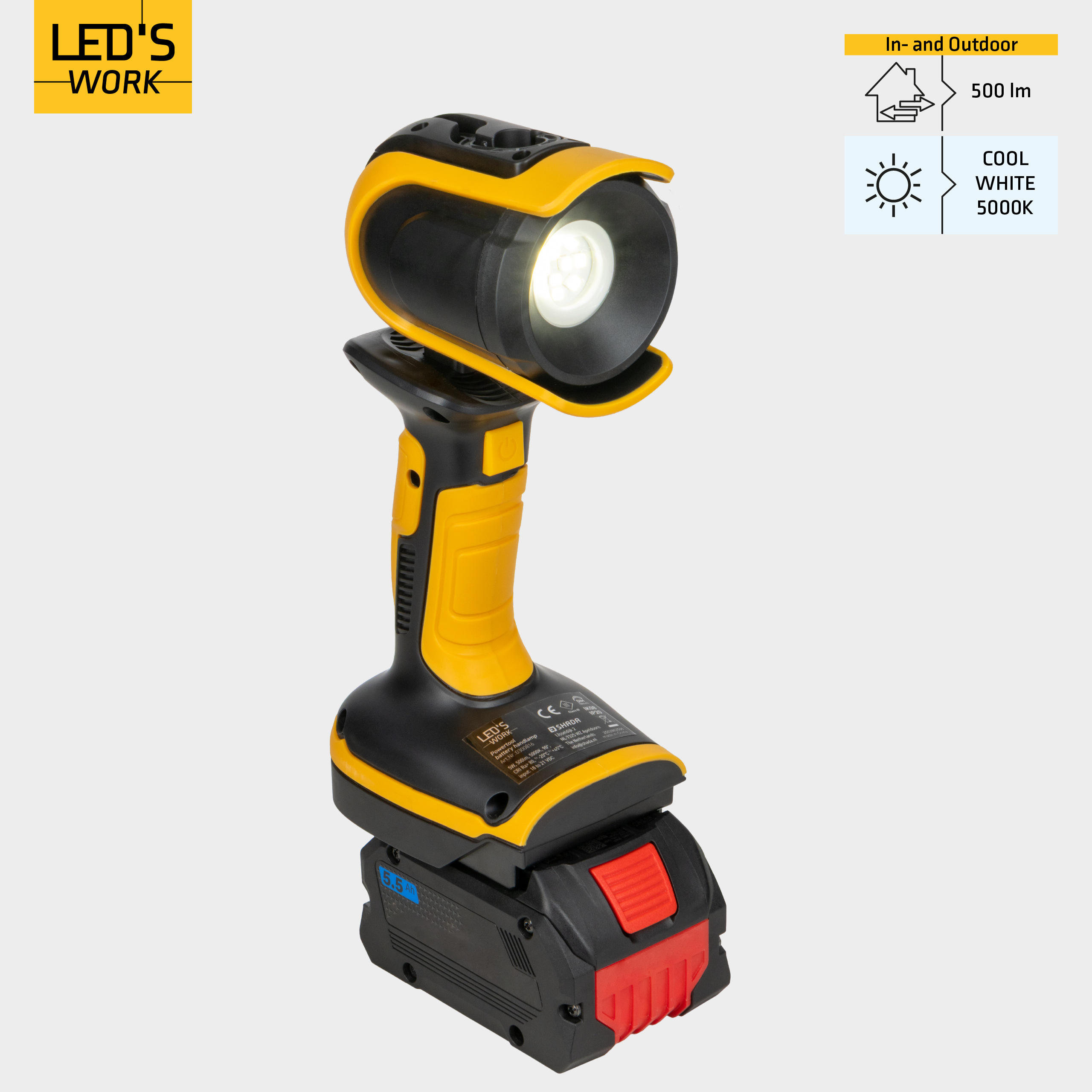Universal Powertool Akku-Arbeitsleuchten